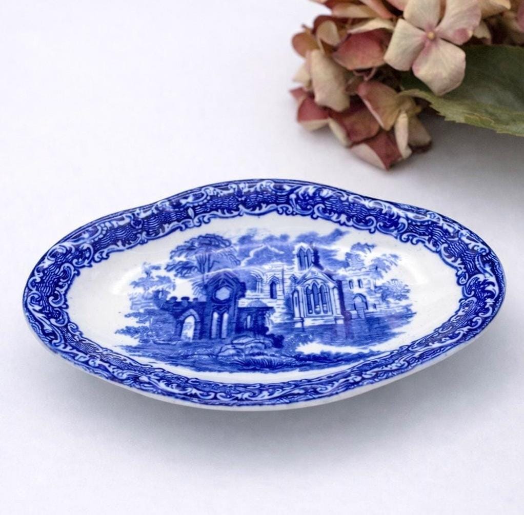 ジョージジョーンズ アビー1790 プレート 英国 アンティーク 18cm Abbey 1790 - Etsy