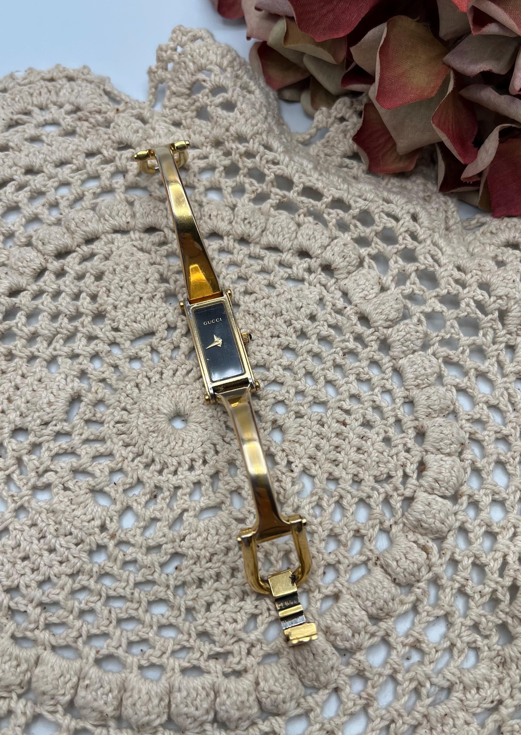 Stunning Women's Vintage GUCCI 1500L Bangle Watch – Original
