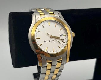 Stunning Men's Vintage GUCCI Watch - Gucci Men's 5505 Series