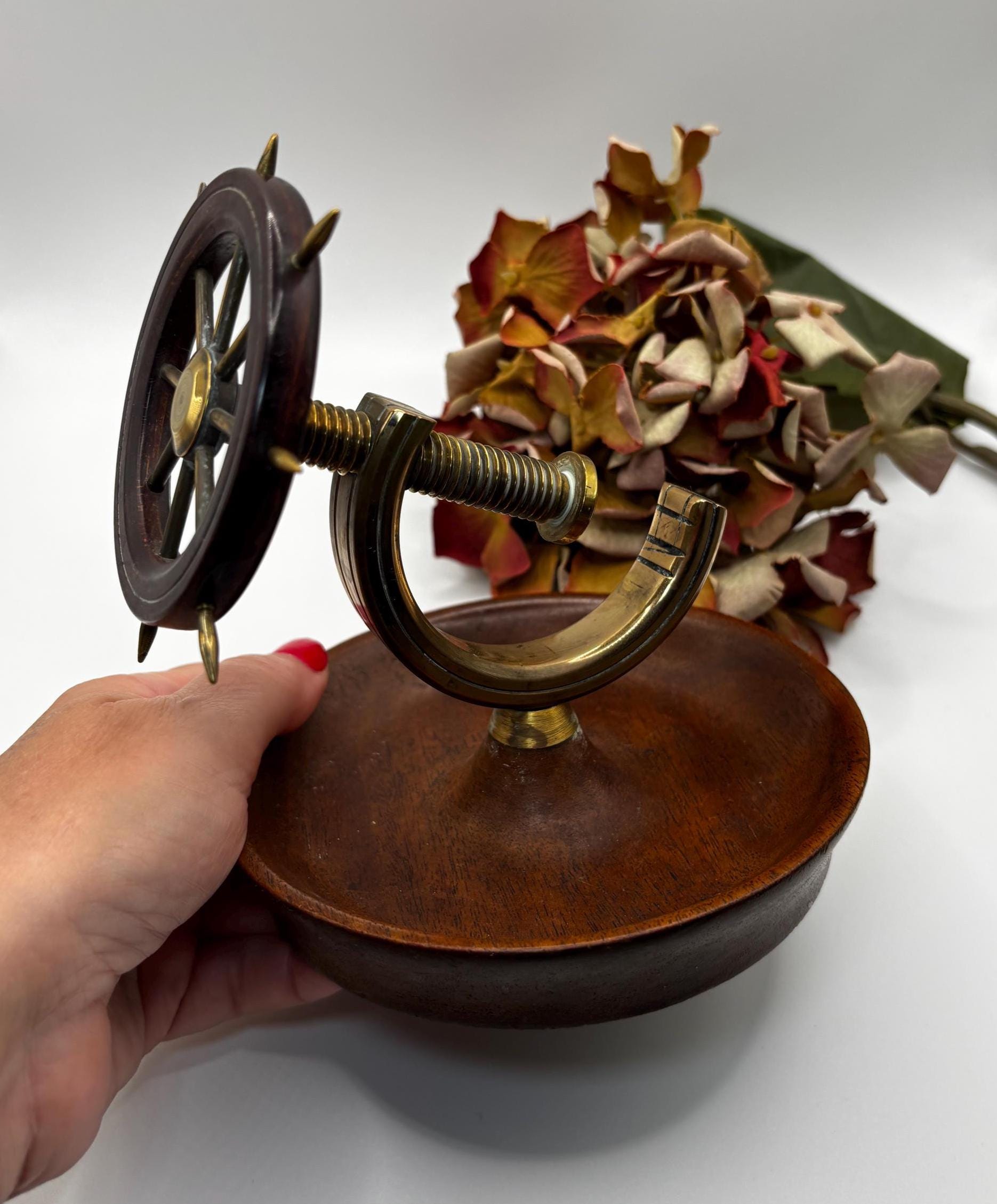 Ship Wheel Nutcracker - Etsy