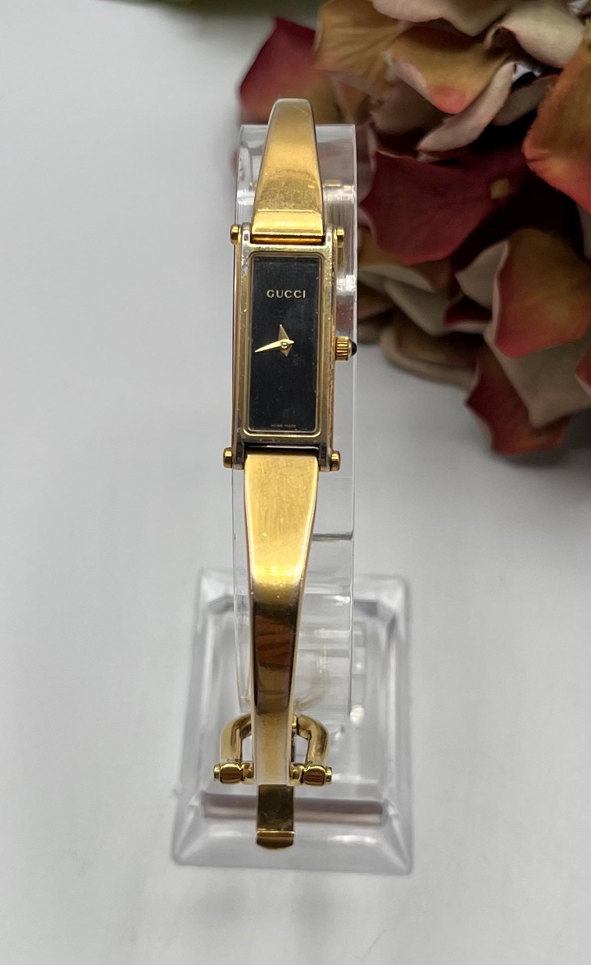 Stunning Women's Vintage GUCCI 1500L Bangle Watch – Original