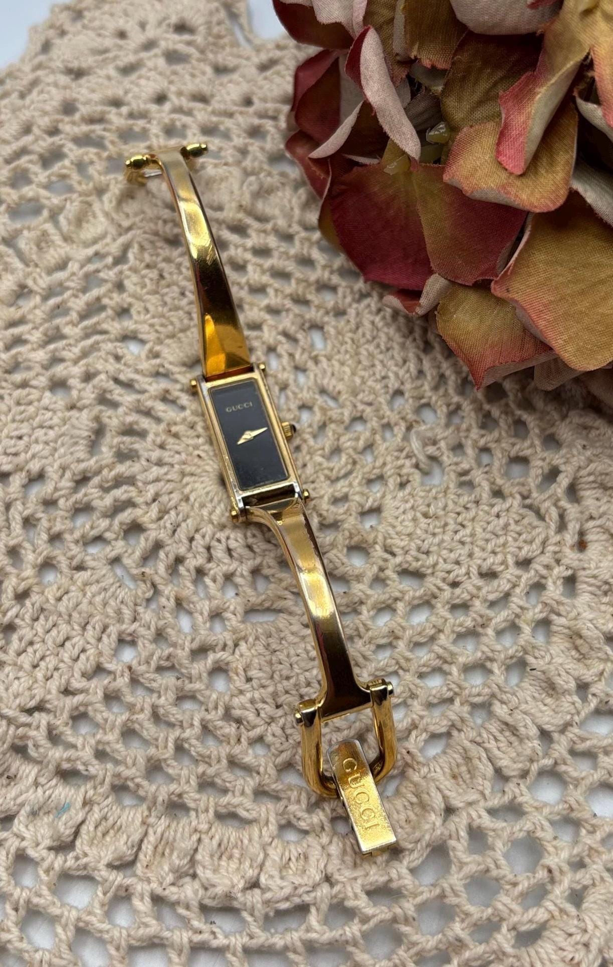 GUCCI　グッチ　1900L　ゴールド　クォーツ　レディース　腕時計 グッチ GUCCI｜クォーツ・1980年代製｜アンティークレディース