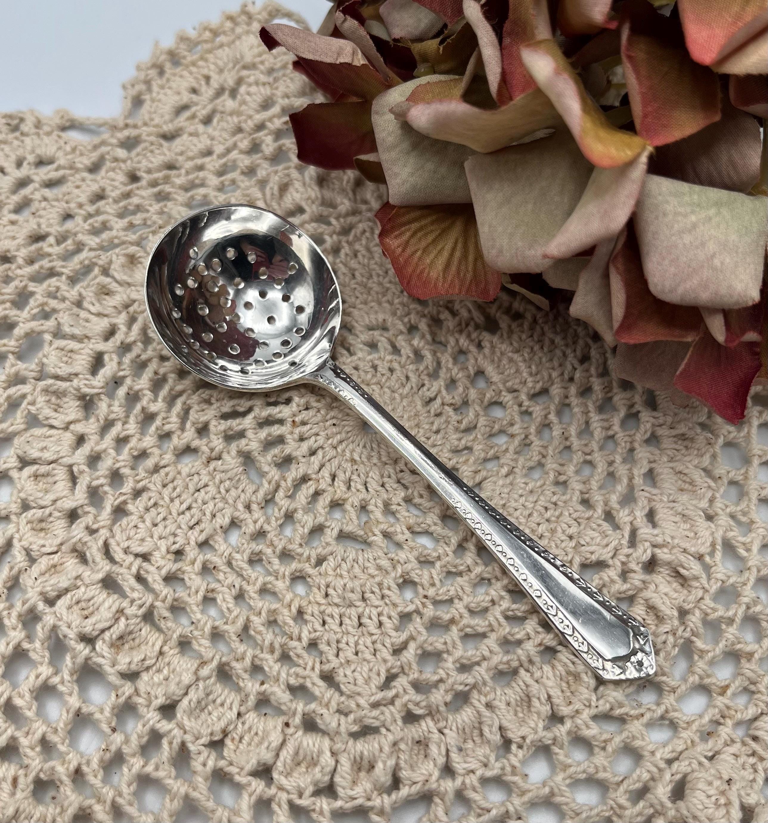 Antique English Tea Strainer - Etsy