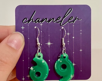 channeler acrylic earrings