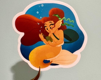 mermaid sticker