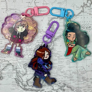 seek a way out // 999 zero escape acrylic charms
