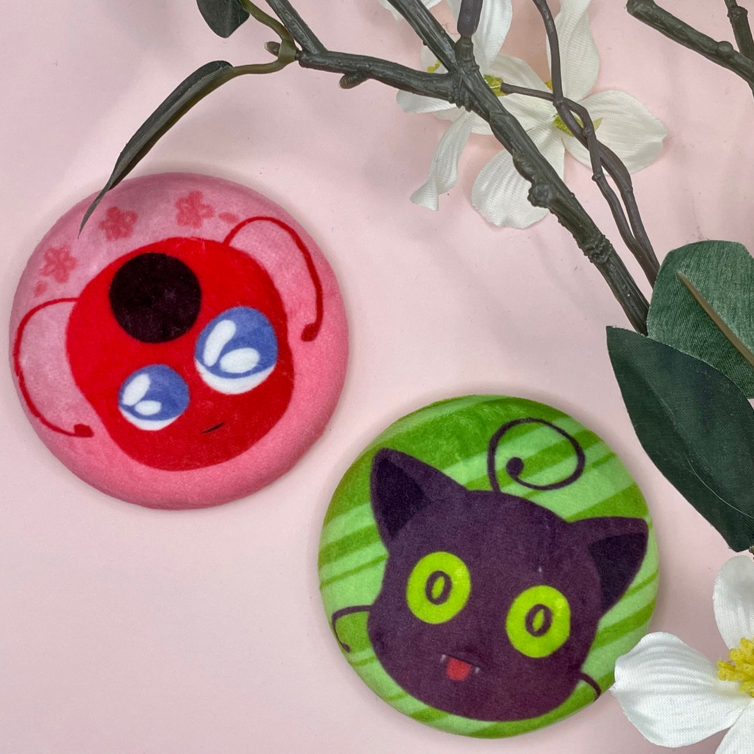Buggy Cat Plush Buttons - Etsy