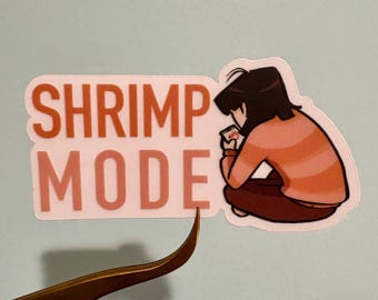 shrimp mode sticker