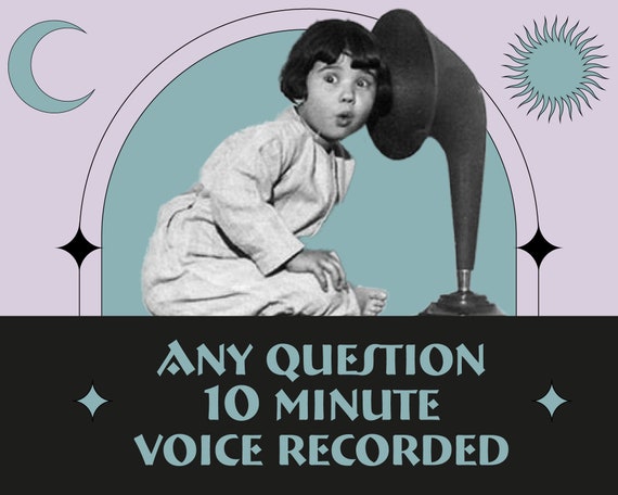 Ask Anything / 10 Minute Voice Recorded Tarot Reading / Same - Etsy