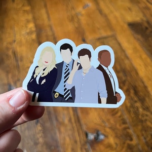 Psych TV Show Glossy Stickers