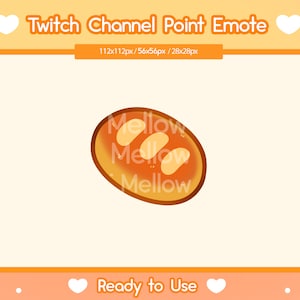 Bread Channel Point for Twitch, Cute Bread, Twitch Redeem, Bread Icon, Kawaii