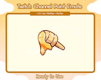 Icona del punto del canale Twitch Honey Bee / Emote Cottage Core