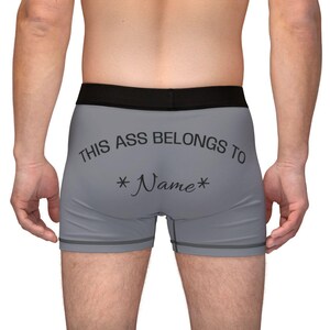Booty Custom Boxers - Personalized Boxers