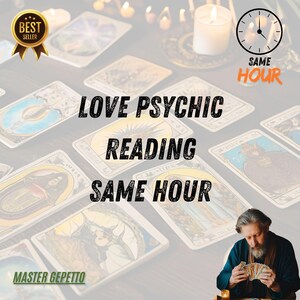 Love Tarot Reading: Psychic Soulmate Guidance, Same-Day