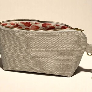 Customizable pouch l Logo charms l Handmade l Quebec