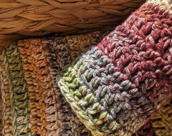 Boho Home Collection Cotton Facecloths Washcloths