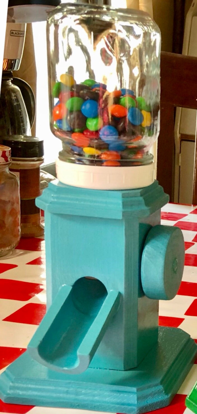 Candy Machine Basic Design Wood Candy Machine Handcrafted Original Design - Etsy