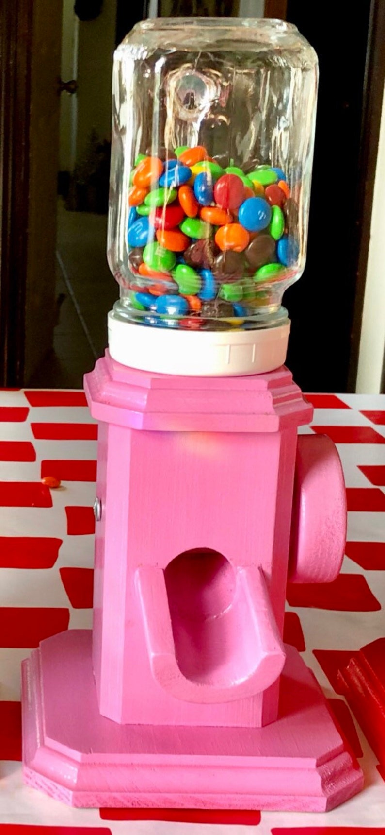 Candy Machine Basic Design Wood Candy Machine Handcrafted Original Design - Etsy