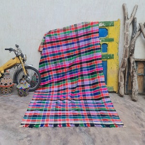 Vintage Berber Haik Blanket Beautiful Berber blanket