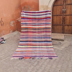 Vintage Berber Haik Decke Wunderschöne Berberdecke