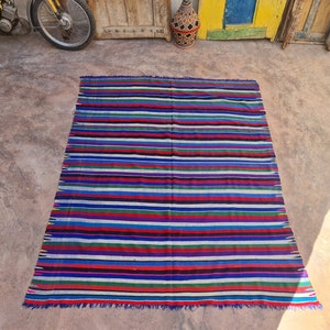 Vintage Berber Haik Blanket Beautiful Berber blanket
