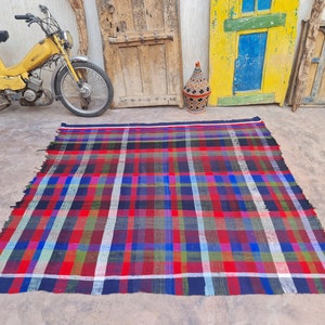 Vintage Berber Haik Blanket Beautiful Berber blanket