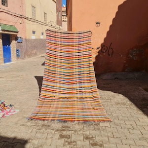 Vintage Berber Haik Blanket Beautiful Berber Blanket