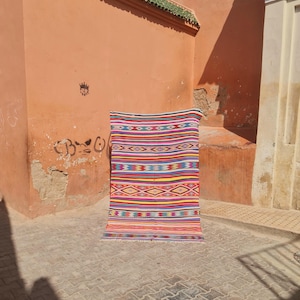 Vintage Berber Haik Blanket Beautiful Berber Blanket