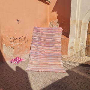 Vintage Berber Haik Blanket Beautiful Berber Blanket