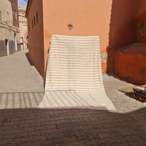Vintage Berber Haik Blanket Beautiful Berber blanket