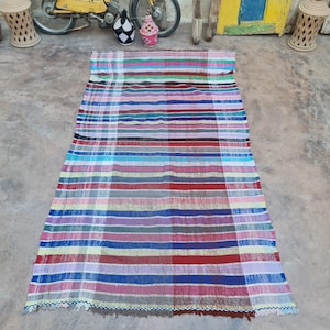 Vintage Berber Haik Blanket Beautiful Berber blanket