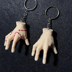Wednesday Addams Thing Hand Keychain , Wednesday Thing Keychain ,  Wednesday Addams Keychain , Thing Hand Keychain ,The Thing Hand Keychain