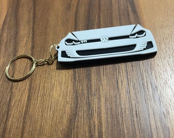 STL File Vw Golf Gti Keychain,Car Keychain Vw Keychain,Golf  Keychain,Gti Keychain Car Keyring Vw Keyring Gti Keyring,Mk7 Keyring