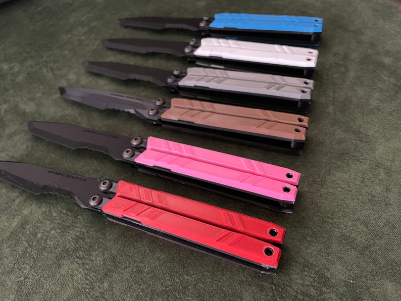 Valorant Movable Butterfly Knife Valorant Recon Knife Etsy