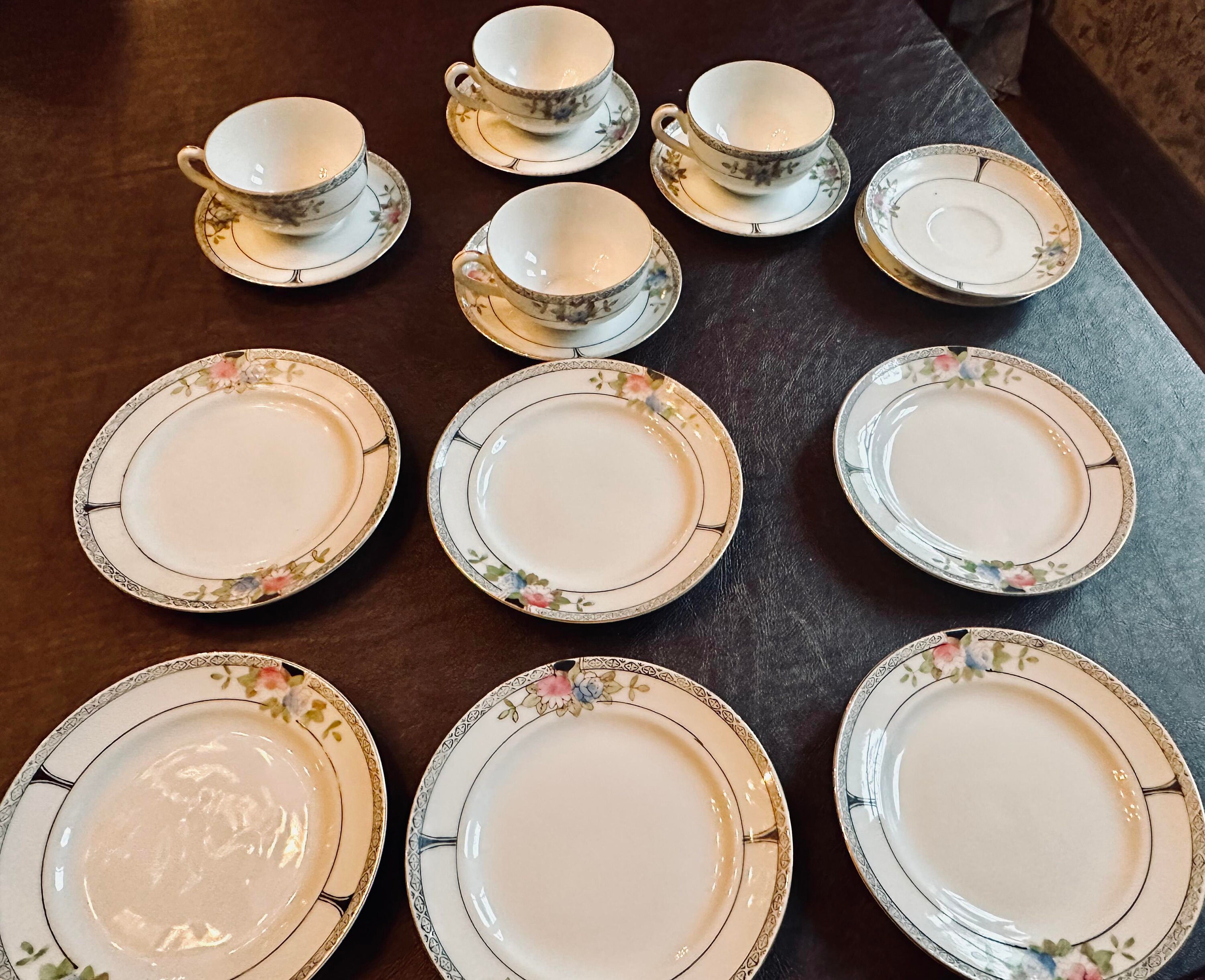 Vintage Noritake Tea Set Etsy