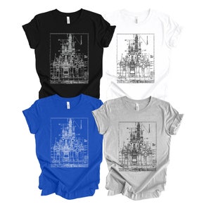 Magic Kingdom T-Shirt, Disney Trip Shirts, Retro Disney, Disney Vacation Shirts, Magical Castle, Matching Disney Shirts, Disneyworld Shirt