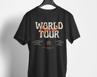 Epcot World Tour Shirt, Disney Trip T-Shirt, Epcot T-Shirts, Disney Vacation Shirts, Drink Around The World Shirt, Matching Disney Shirts