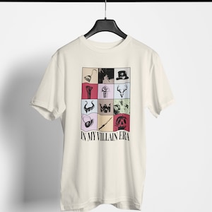 Disney Eras T-Shirt, Villains Shirt, Swiftie Shirt, Disney Vacation T-Shirts, Eras Tour Merch, Disney Trip T-Shirts, Disney Girls Tee