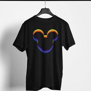 Mouse Ears Shirt, Disney Vacation T-Shirts, Mickey Tee, Disney Parks Shirts, Disney Trip Shirt, Disney Silhouette Tee, Disneyworld