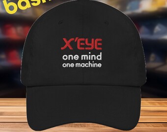 JVC X'EYE sega cd retro style tribute Dad hat