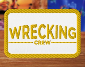 Wrecking Crew 3" Embroidered patch