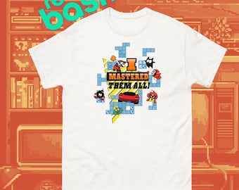 I mastered them All Nintendo NWC shirt Unisex classic tee