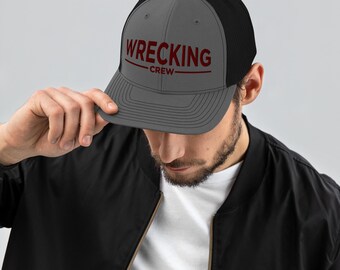 Wrecking Crew Aggie Colors Trucker Cap