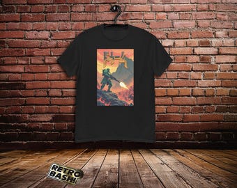 DOOM ドゥーム Japanese Warrior Unisex T-shirt