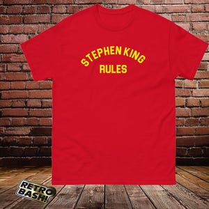 Stephen King Rules Monster Squad Men&#39;s classic tee