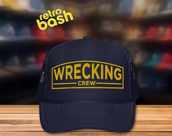 Wrecking Crew Spike Foam trucker hat