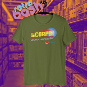 Lanard The Corps! World Force Response Team Shirt – Retro Bootleg G.I. Joe Tribute