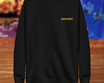 Walkman hip hop 90's retro streetwear Unisex Premium Sweatshirt