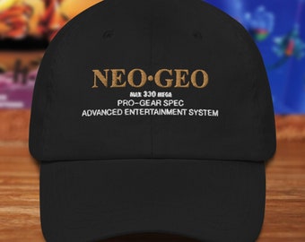 NEO GEO vintage style retro Dad hat