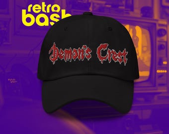 Demon’s Crest Adjustable Dad Hat - Embrace the Legacy of Firebrand